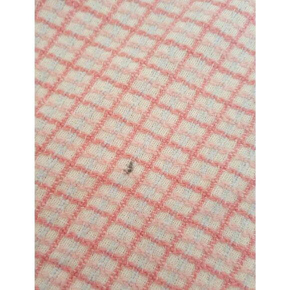 2 Rare Morgan Jones Vintage Chenille Twin Bedspreads Cotton Pink Periwinkle Blue - Picture 8 of 15